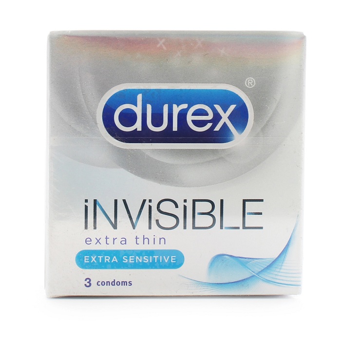 Bao cao su siêu mỏng Durex invisible