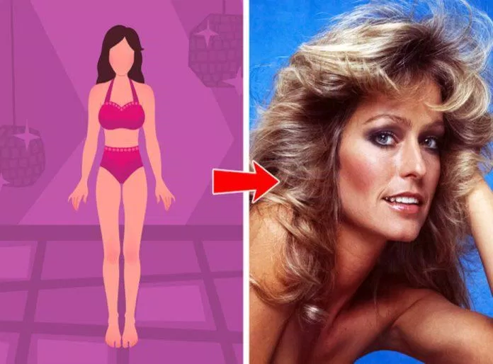 Một cô gái đẹp vào những năm 70 cần có cơ thể thon gọn (Ảnh: Internet)